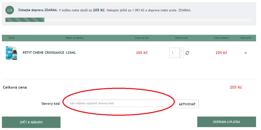 Lékárna AVE slevový kód