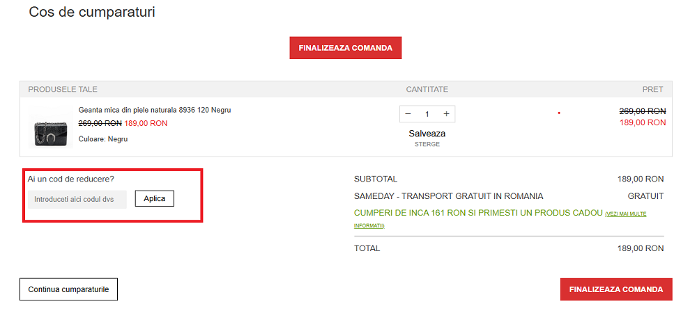 Cod reducere Sofiline