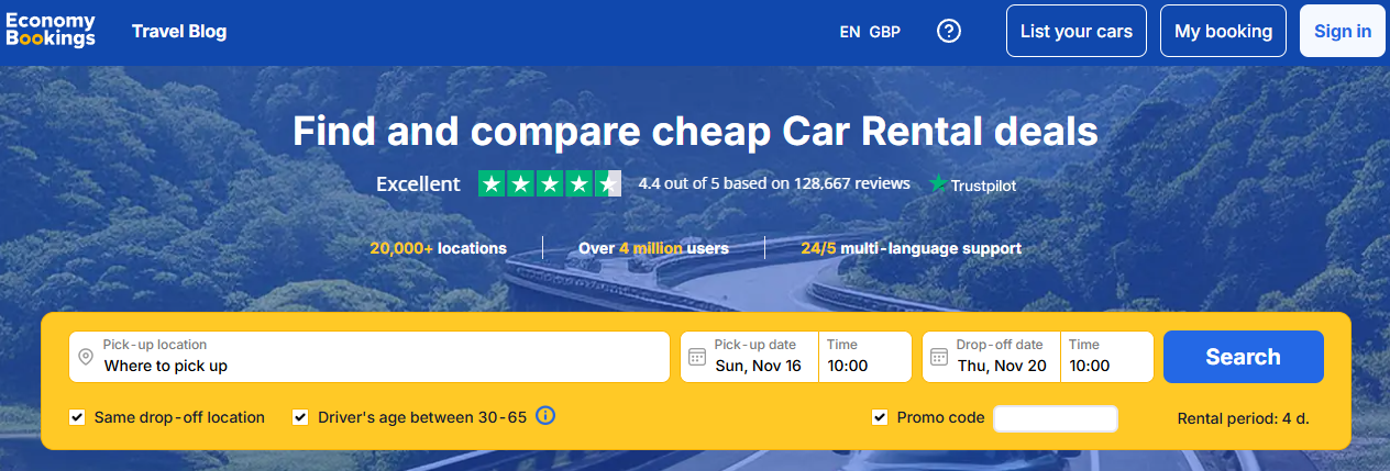 EconomyBookings slevový kód