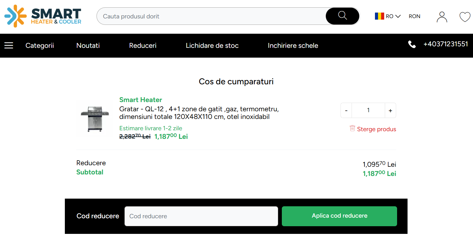 Cod reducere SmartHeater