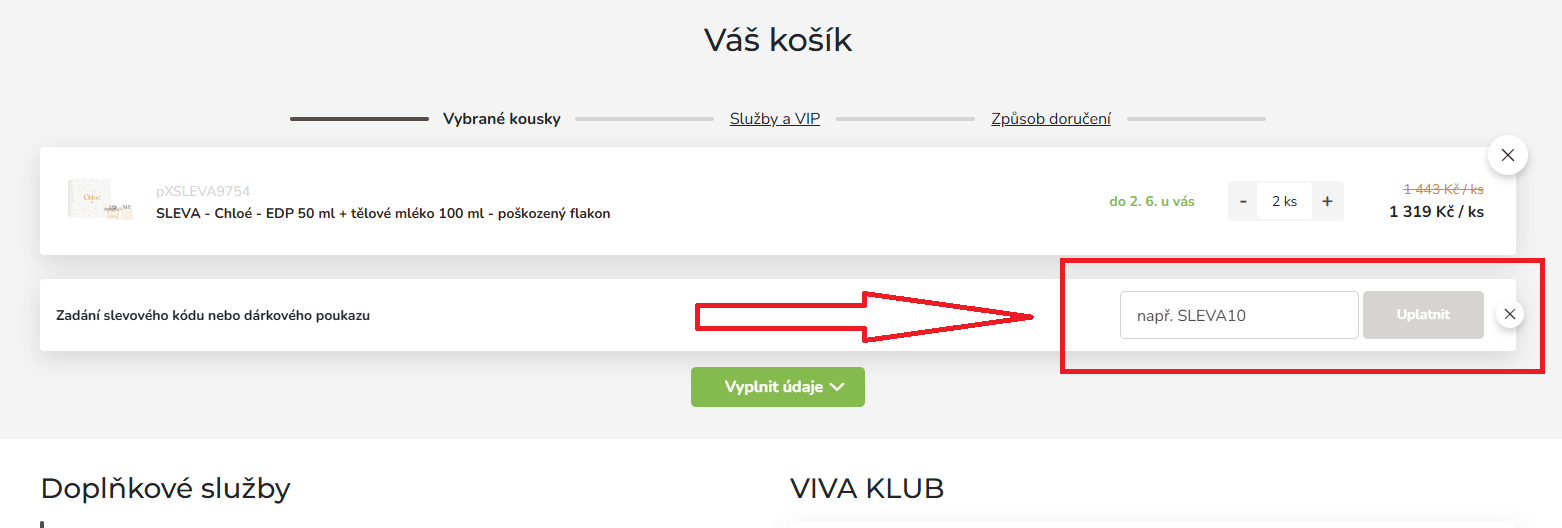 Parfemy.cz slevový kód