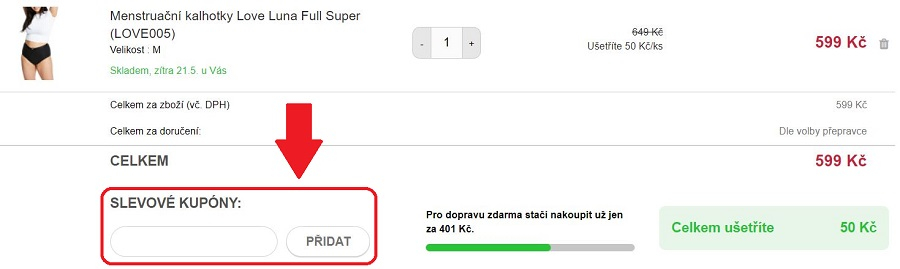 Maluna slevový kód