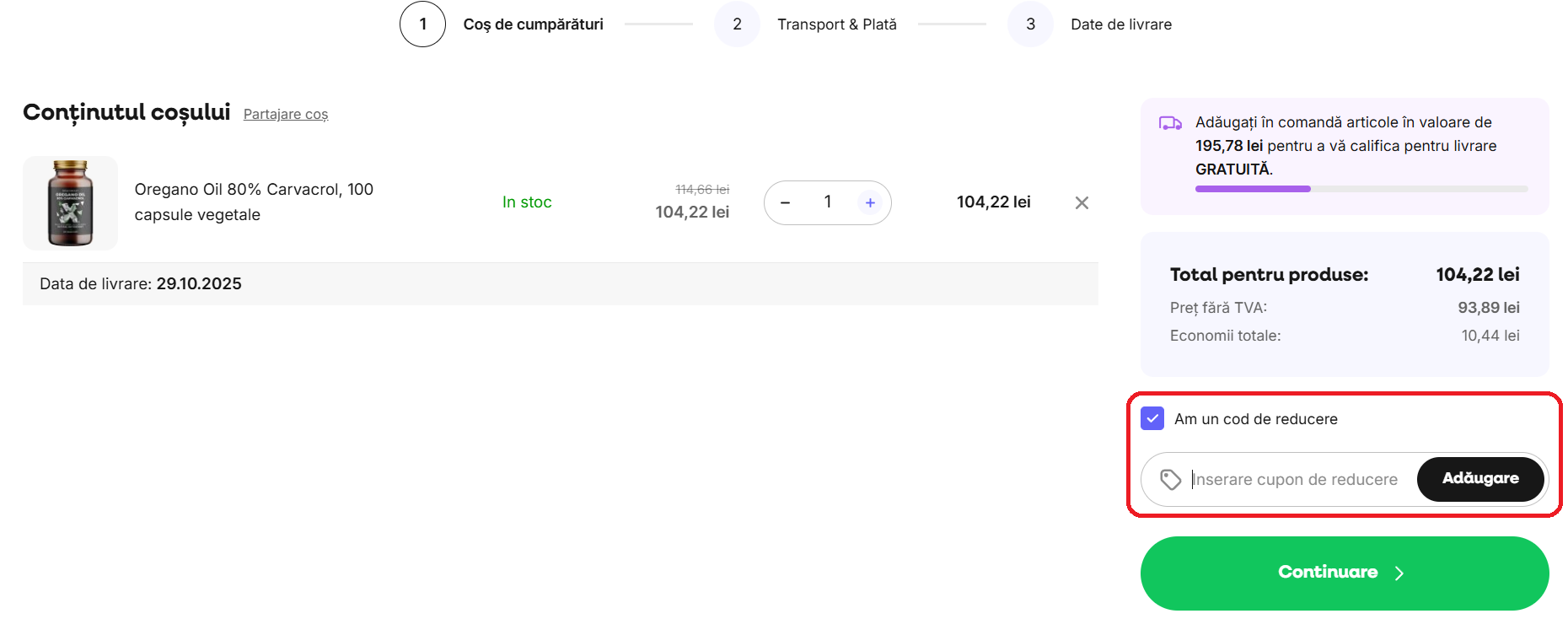 Cod reducere BrainMarket
