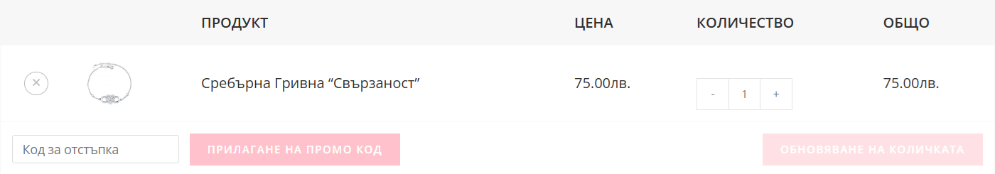Silenti Jewelry код за отстъпка