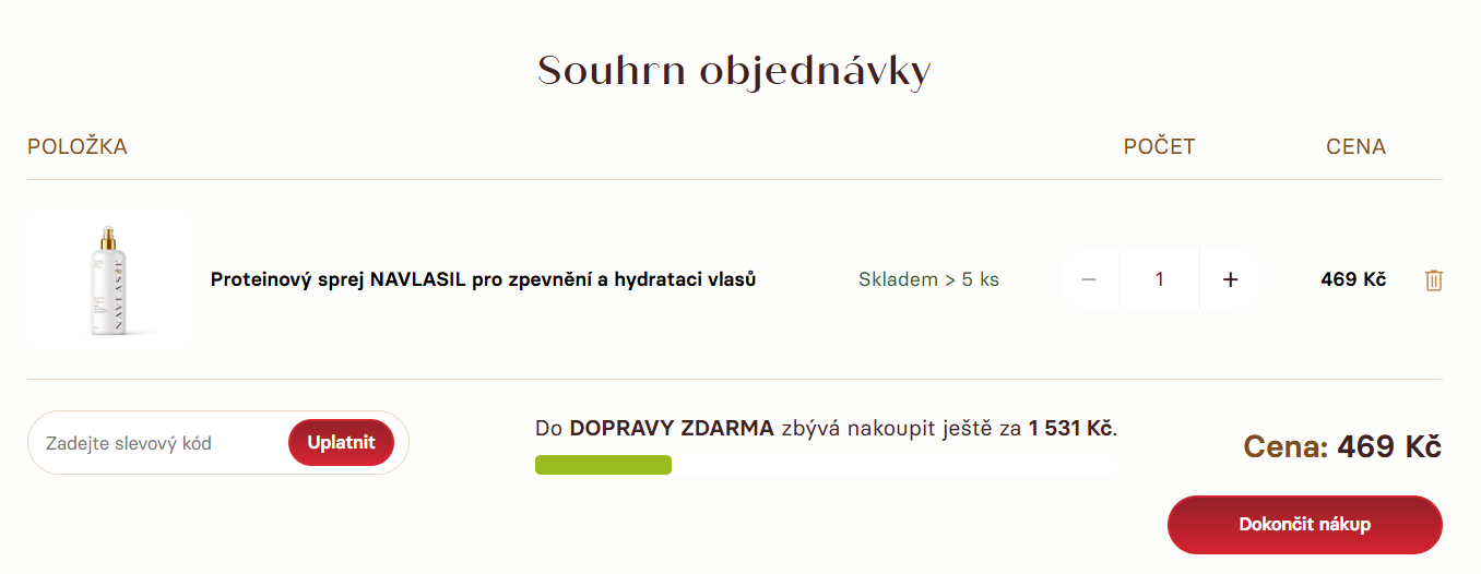 NAVLASIL slevový kód