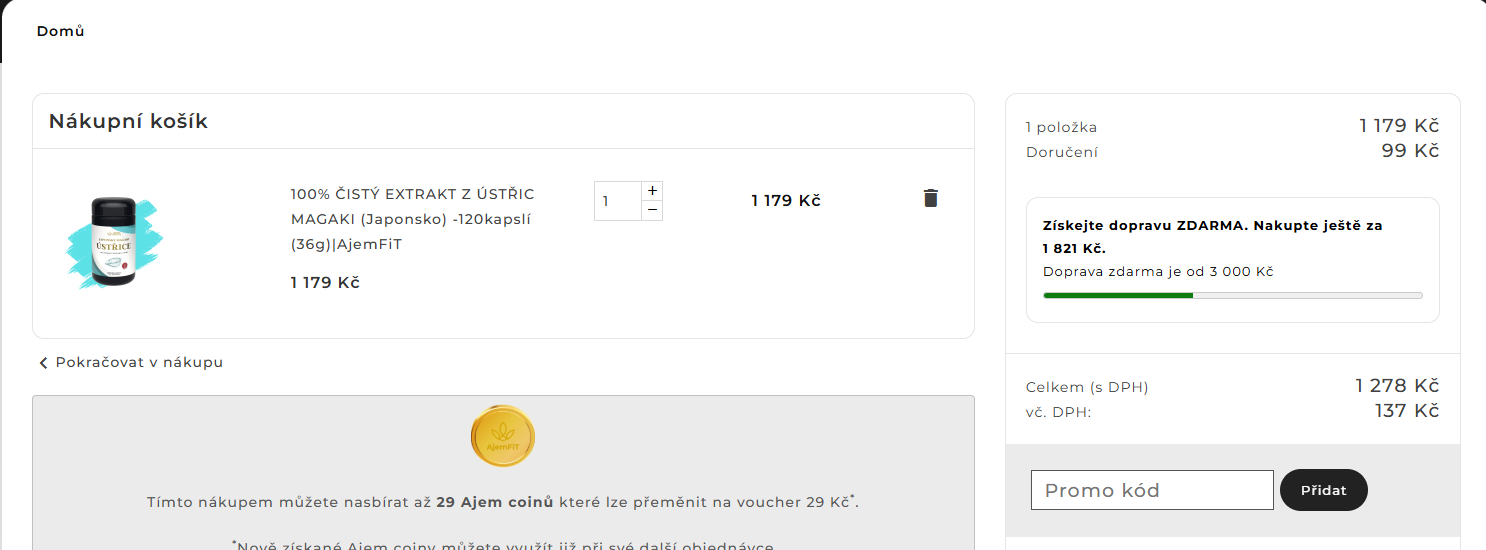 AjemFiT slevový kód