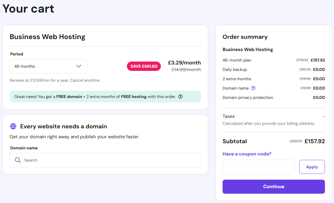 Hostinger slevový kód