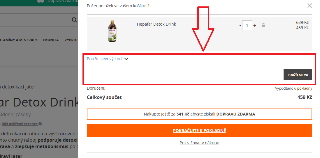 Sensilab slevový kód