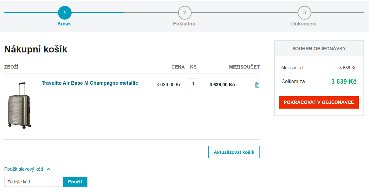 Bagalio slevový kód