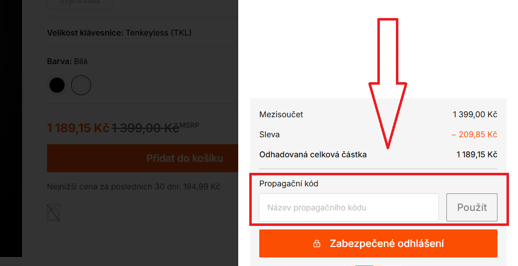 SteelSeries slevový kód