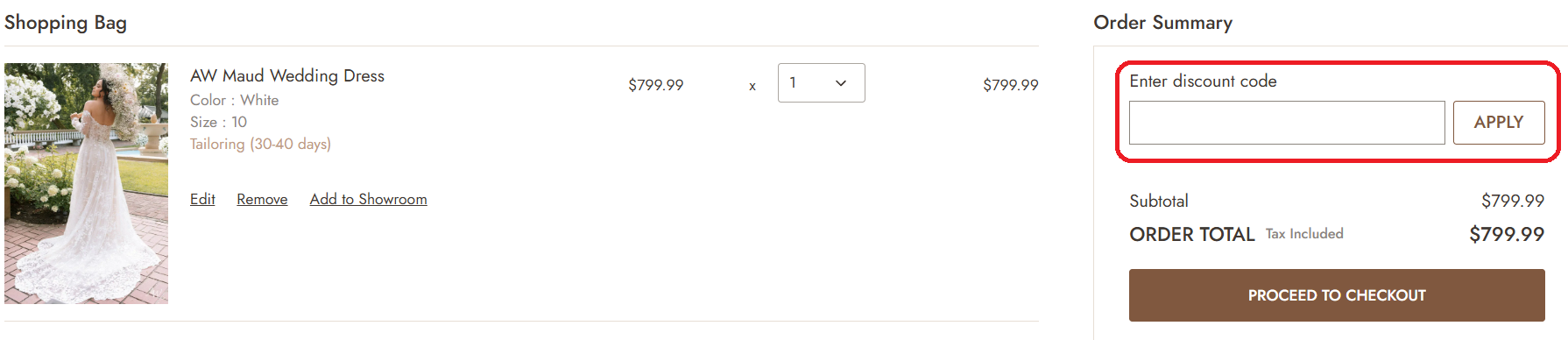 Cod reducere AWBridal