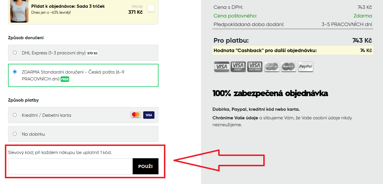 Fenzy slevový kód