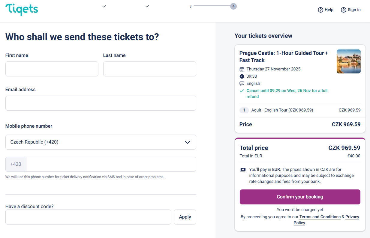 Tiqets slevový kód