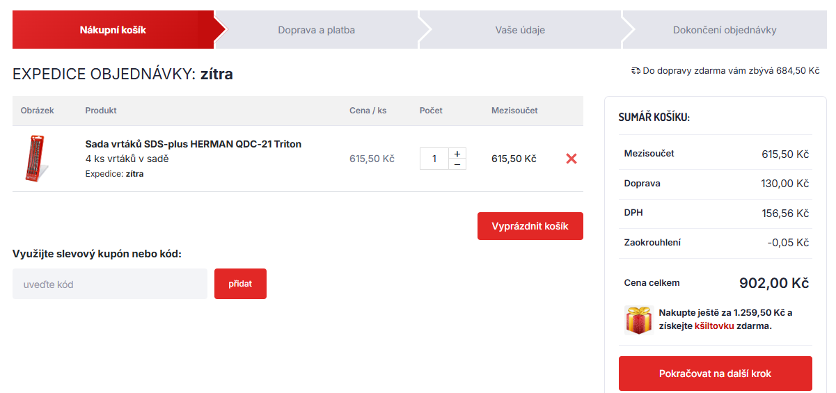 HERMAN slevový kód