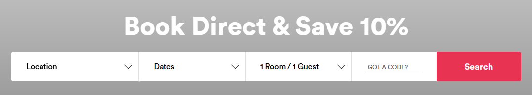 Point A Hotels slevový kód