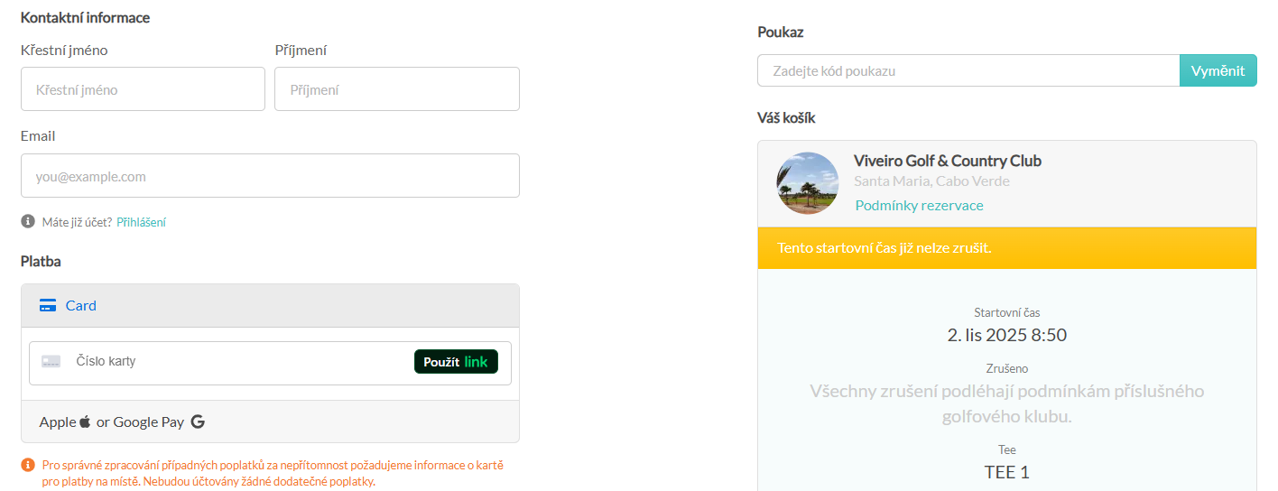 Greenfee365 slevový kód