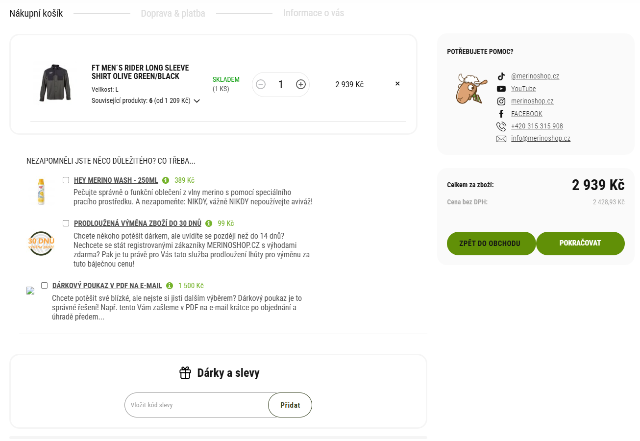 Merinoshop slevový kód