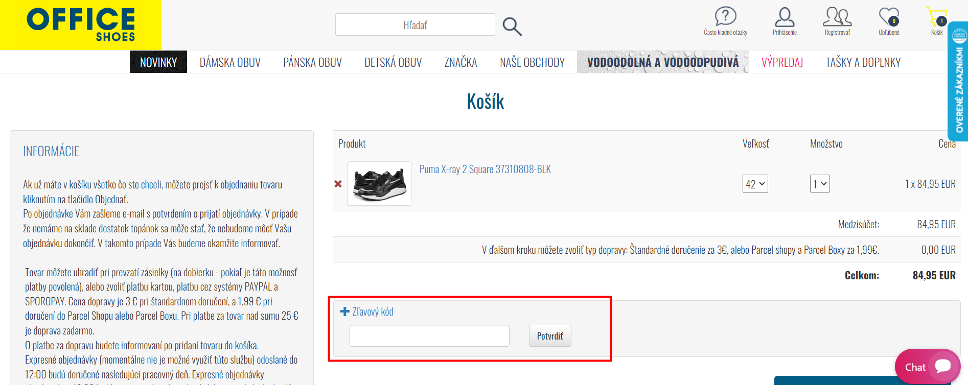 Office Shoes zľavový kód