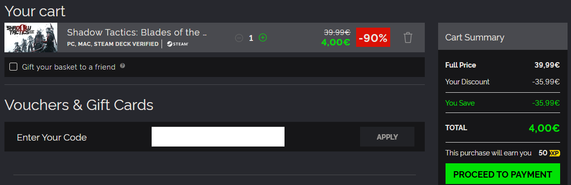 Green Man Gaming slevový kód