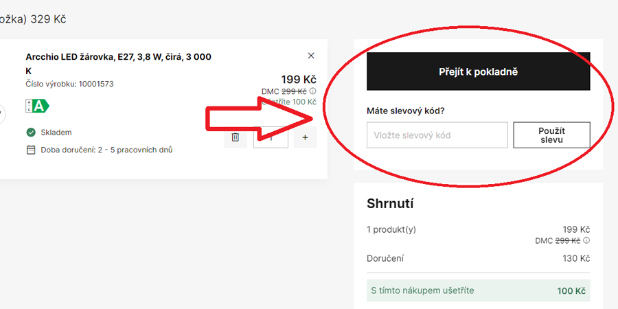 Lumories slevový kód