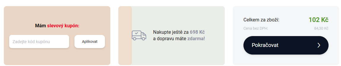 Maurea slevový kód