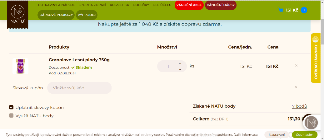 Natu košík