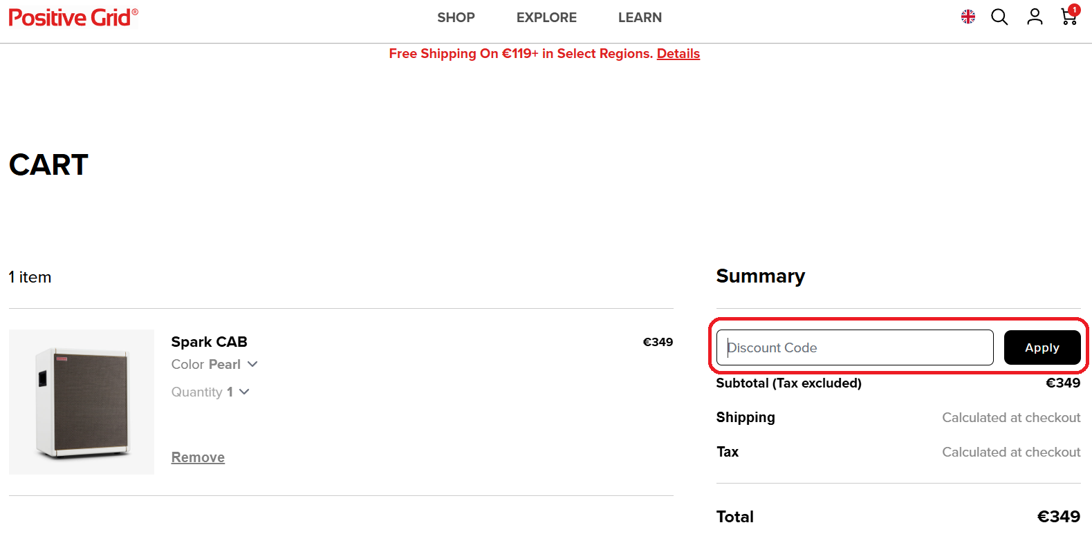 Cod reducere Positive Grid