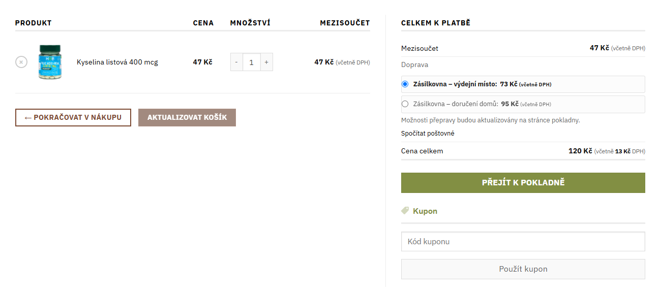 EcoSupplements slevový kód