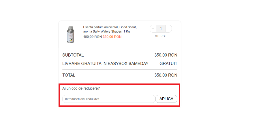 Cod reducere GoodScents