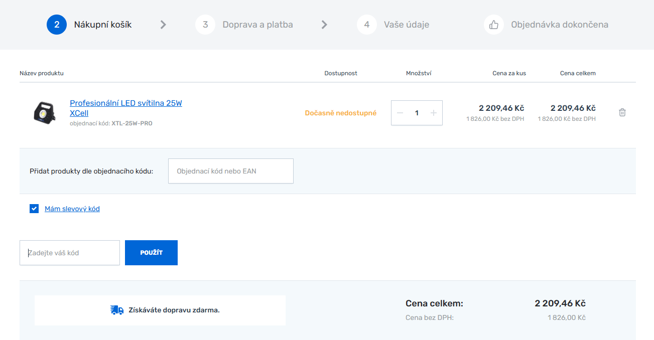 Battex slevový kód