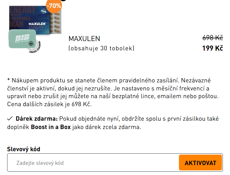 Maxulen košík