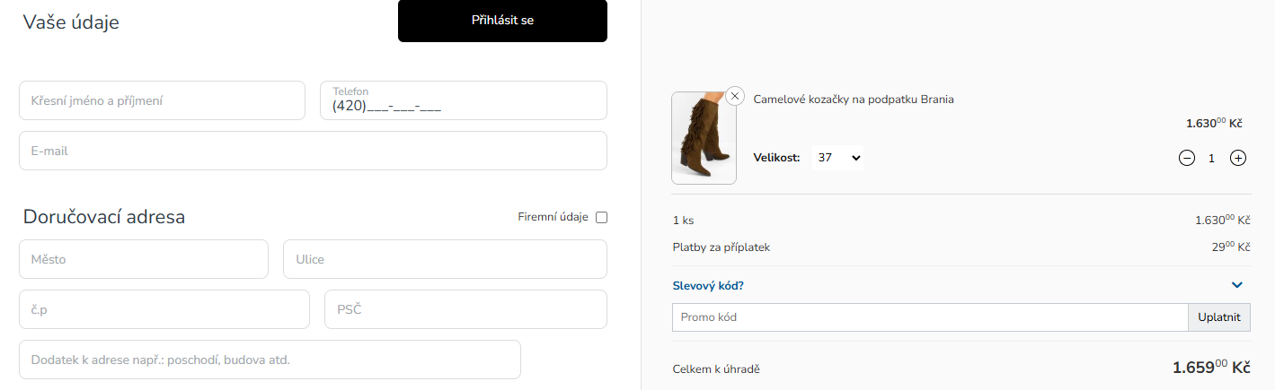 Zapatos slevový kód