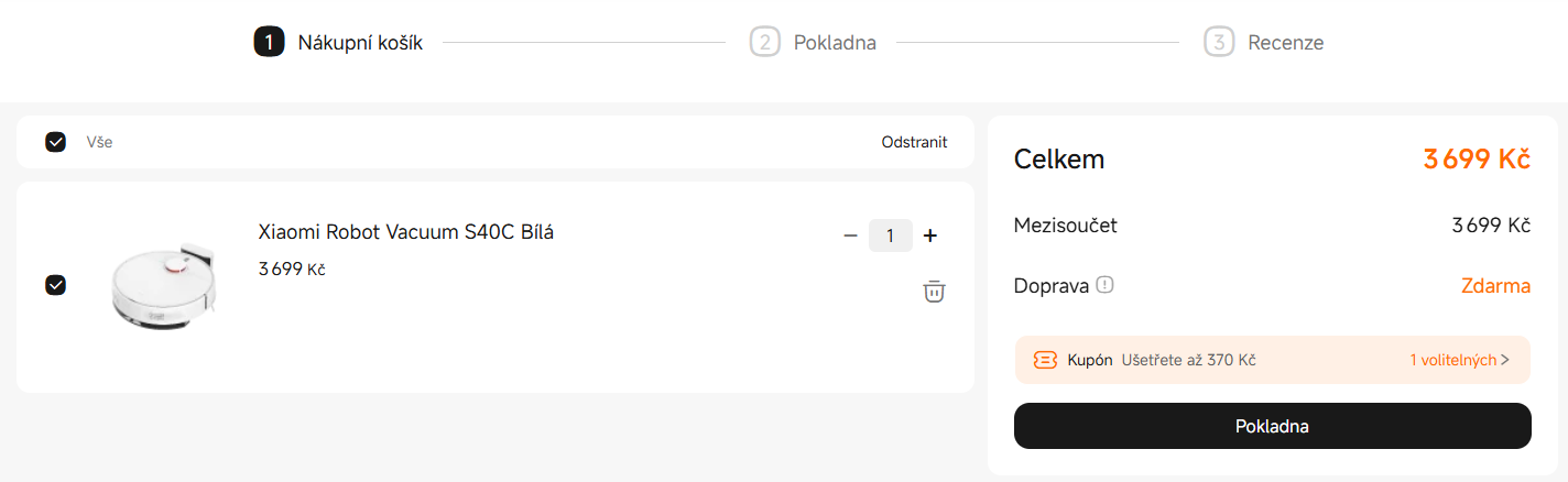 Xiaomi slevový kód