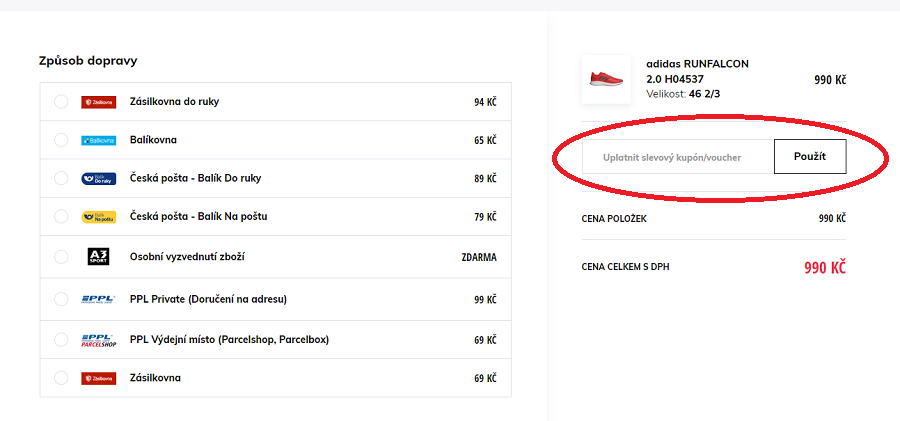 Slevový kupon A3 Sport