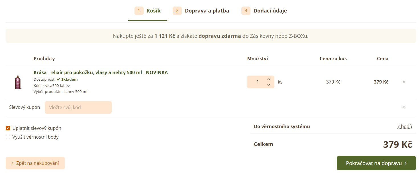 Nápoje Lásky slevový kód