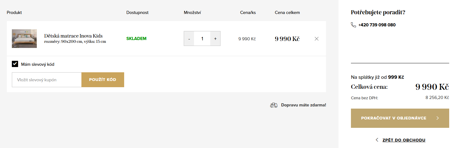 Prémiové-matrace slevový kód