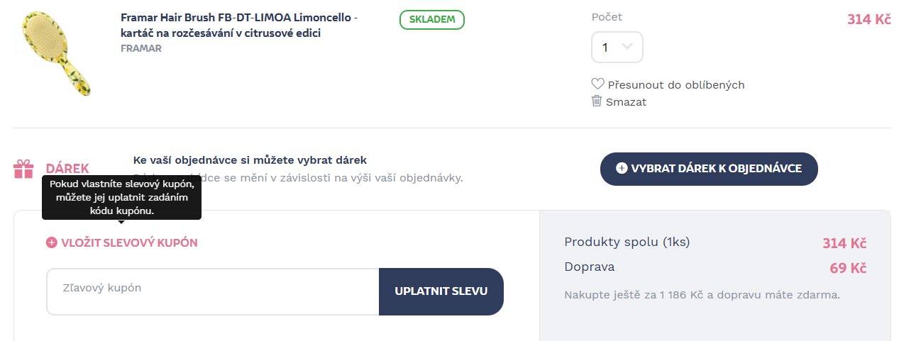 Kadeřnický servis košík