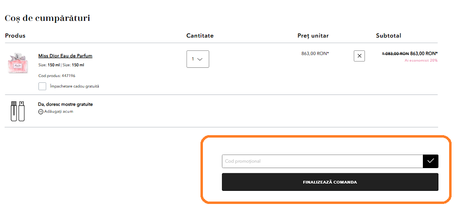 Cod reducere Douglas