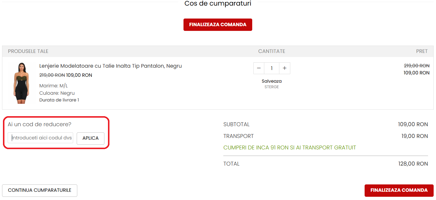 Cod reducere Jetitude