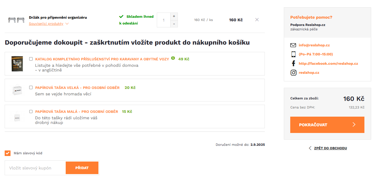 Reslshop slevový kód