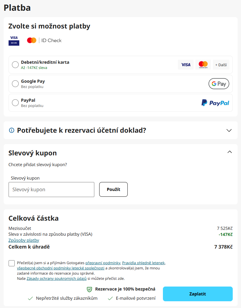 GoToGate slevový kód