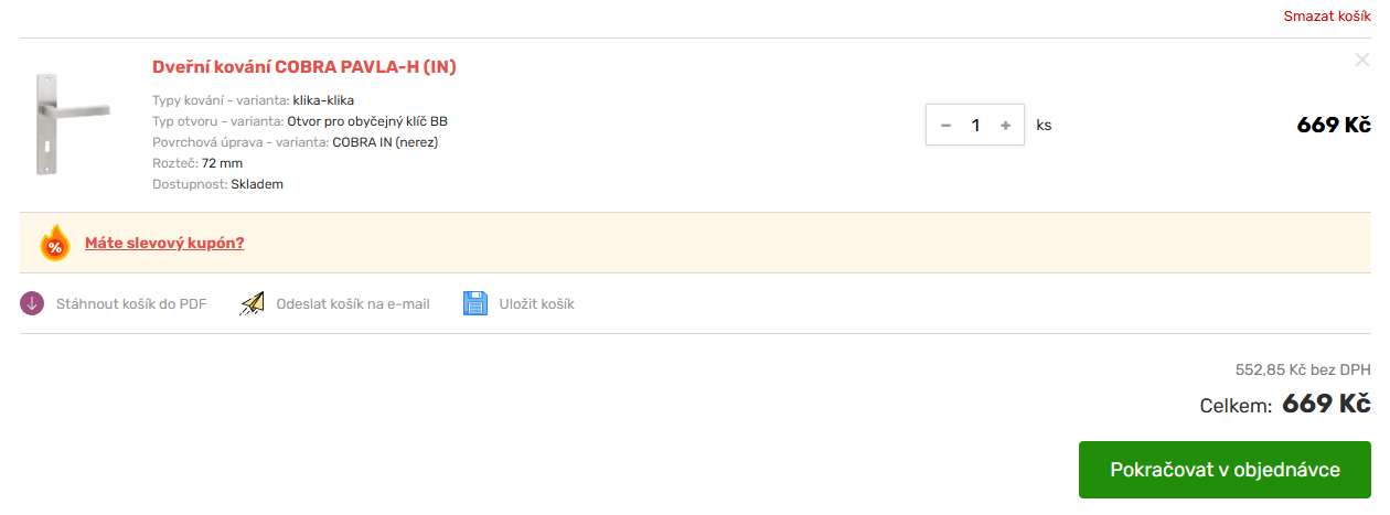 E-kovani.cz slevový kód