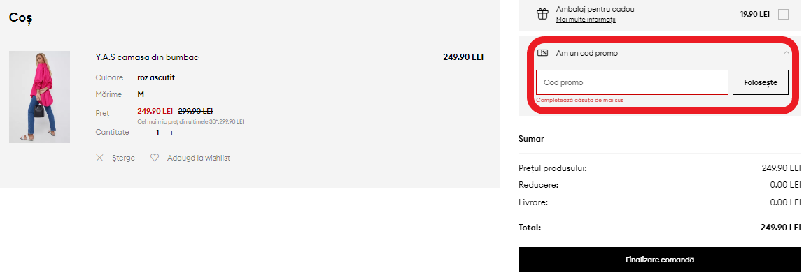 Cod reducere Answear