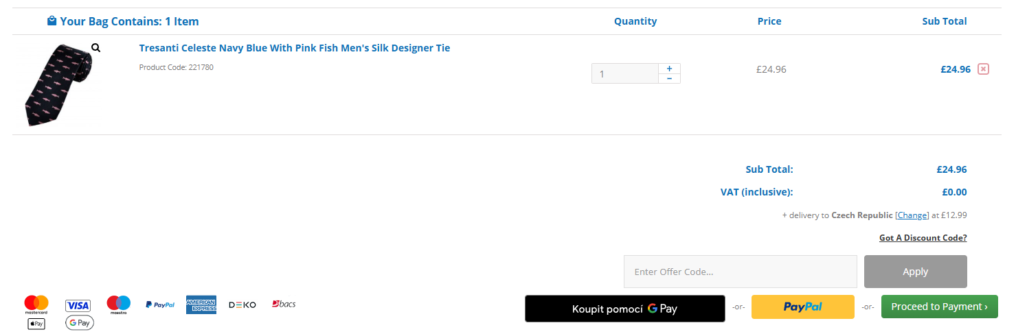 Ties Planet slevový kód