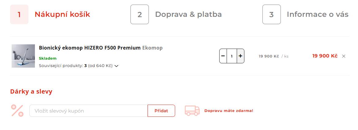 HIZERO slevový kód