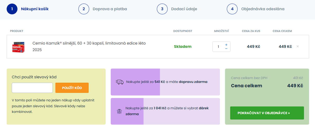 GS Klub slevový kód