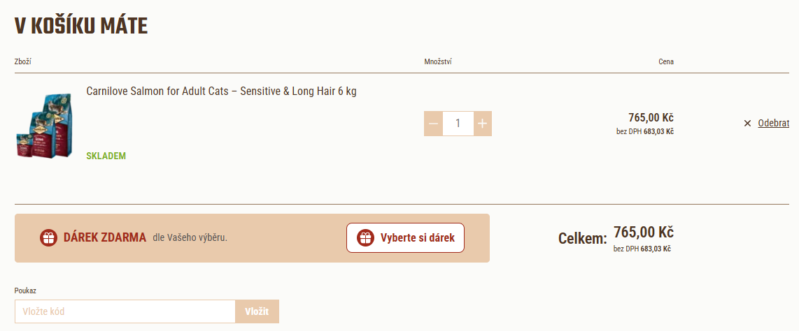 Carnilove slevový kód