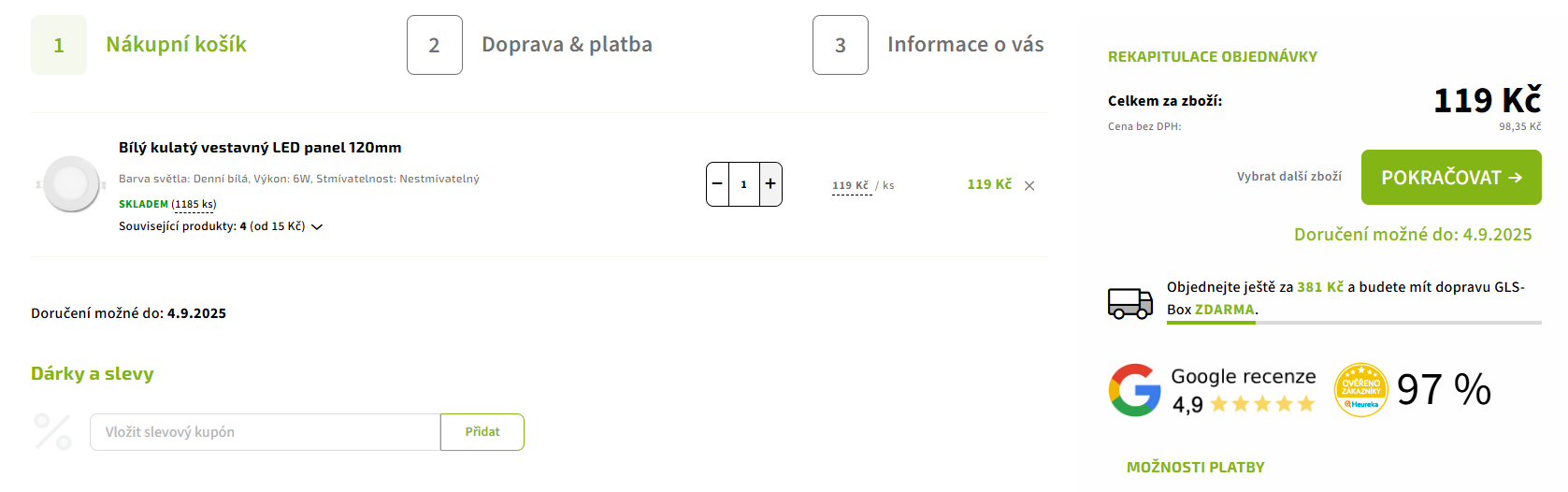 LEDSVITI.cz slevový kód