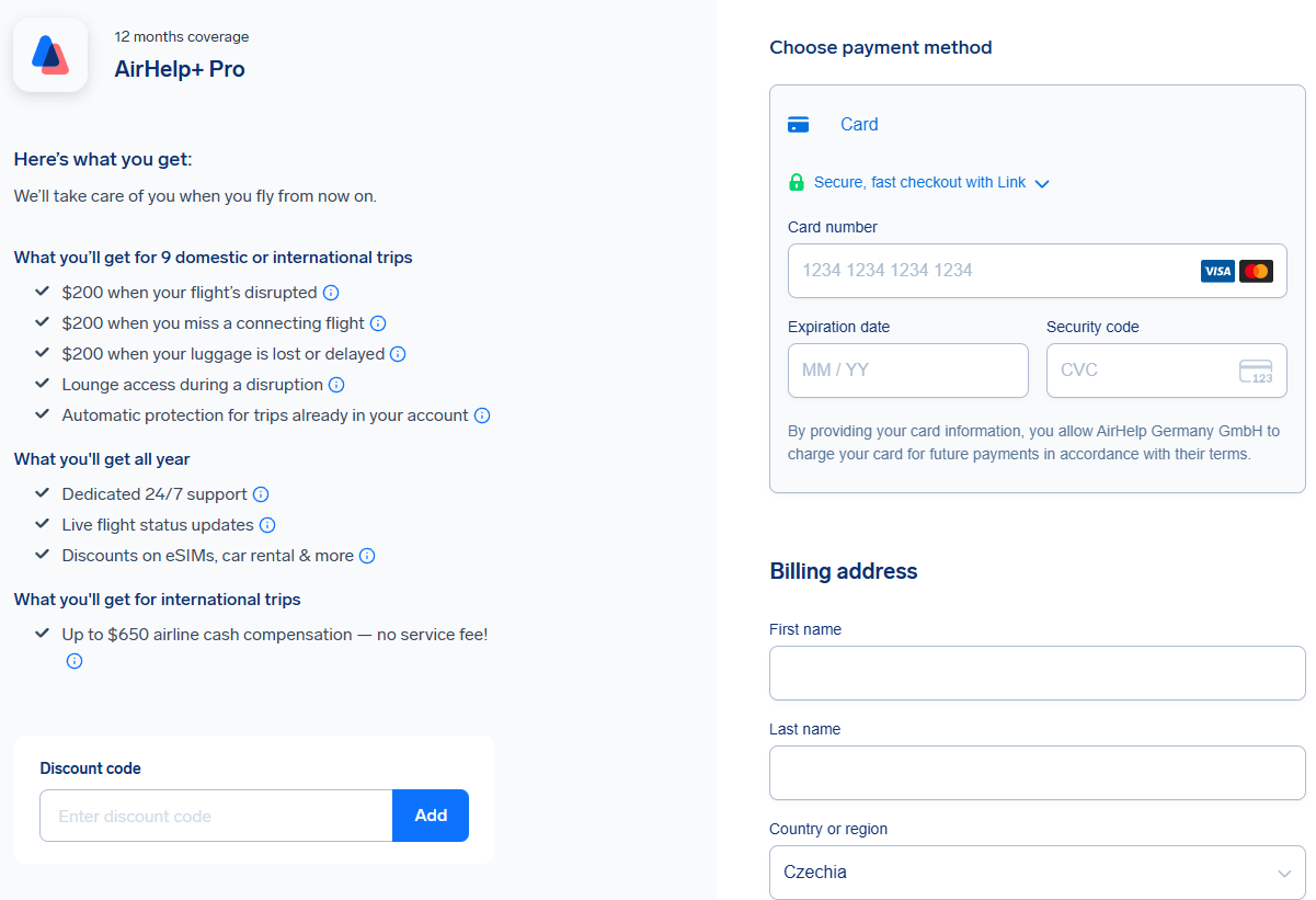 AirHelp slevový kód