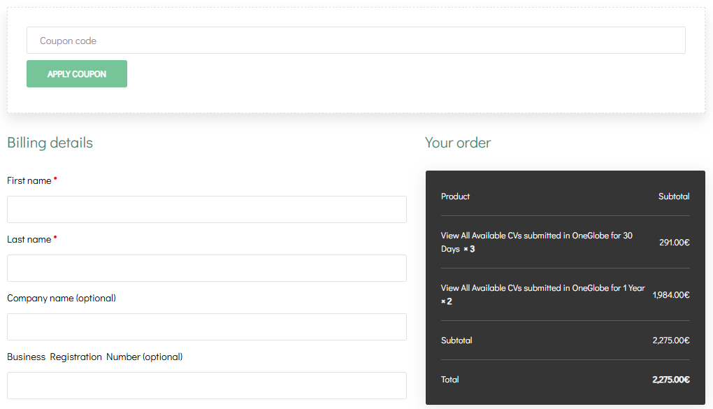 OneGlobe slevový kód